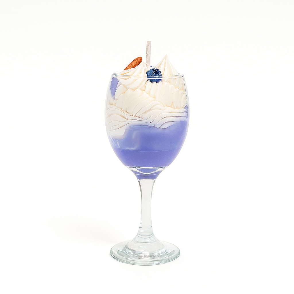 Scented candle dessert