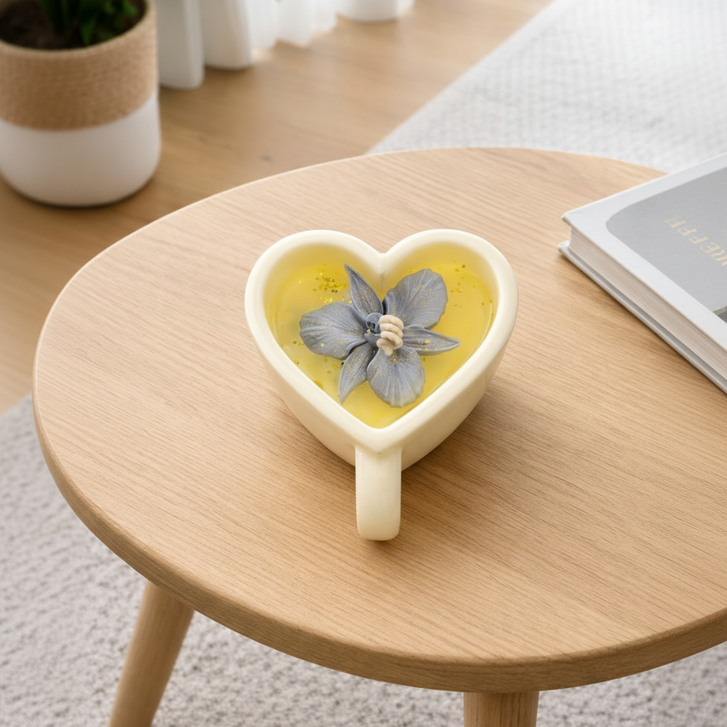 Doftljus-i-vax Alla hjärtans dag