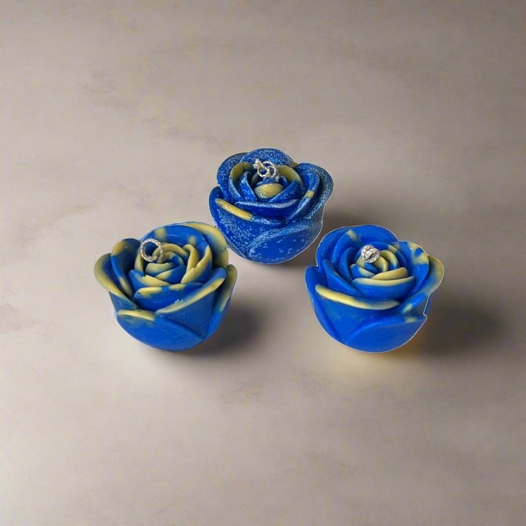 Doftljus set - ros (3st)