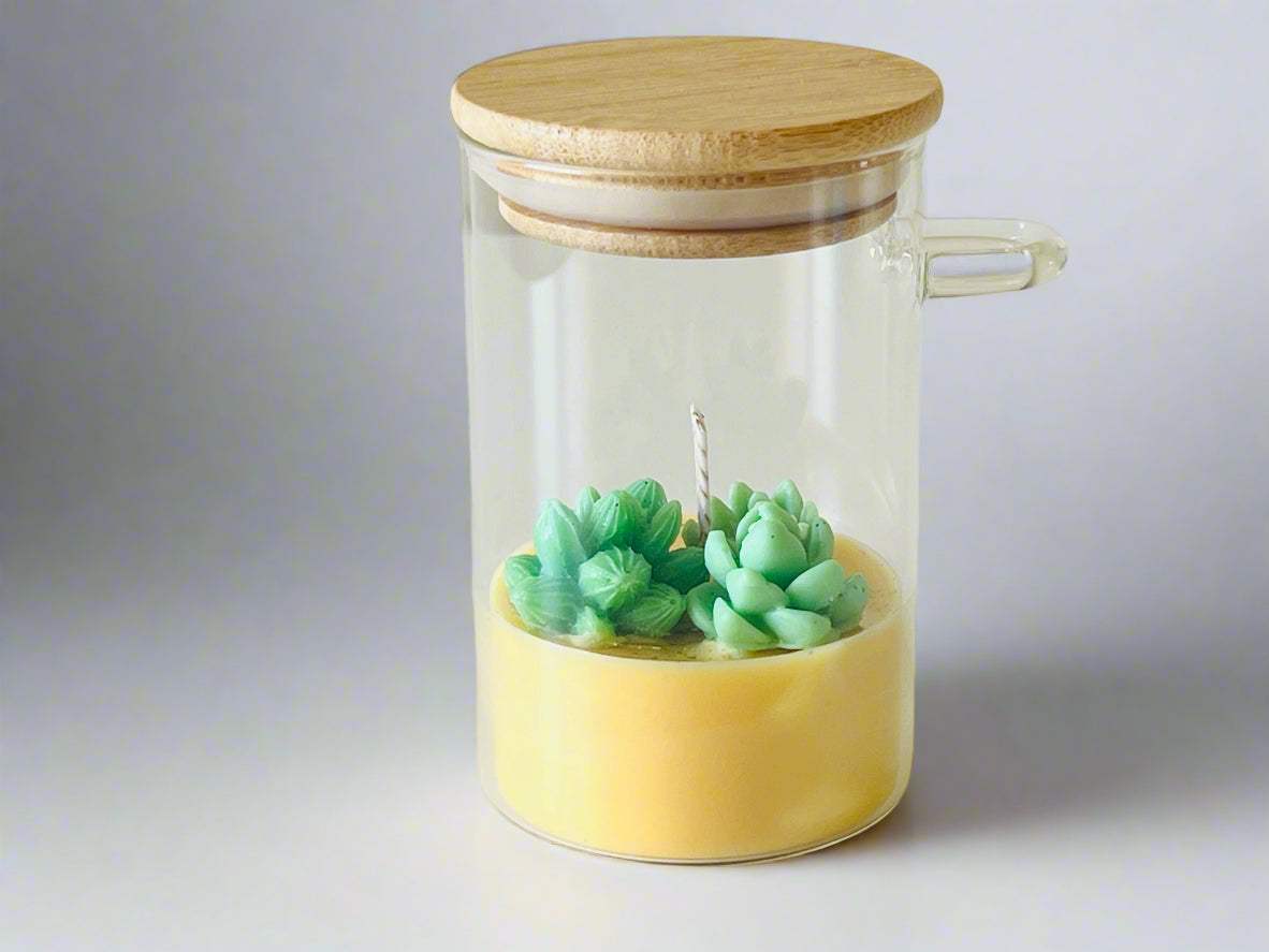 Doftljus i glas med naturlig doft – Dofty